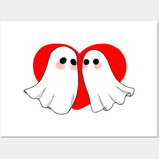 Ghost in love Posters and Art